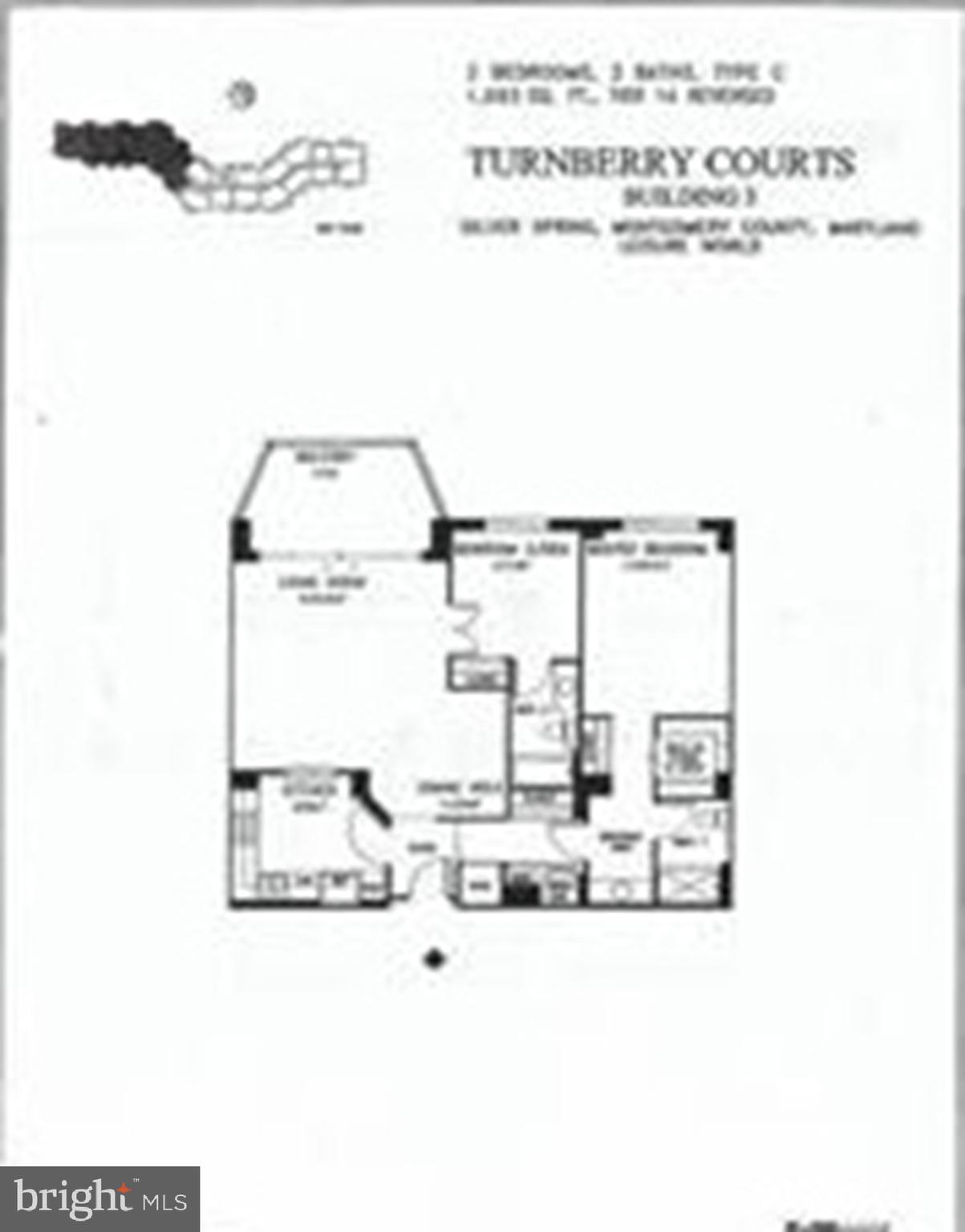 3005 South Leisure World Boulevard, Unit 514 Silver Spring, MD 20906 - Photo 16 of 16 Floor Plan