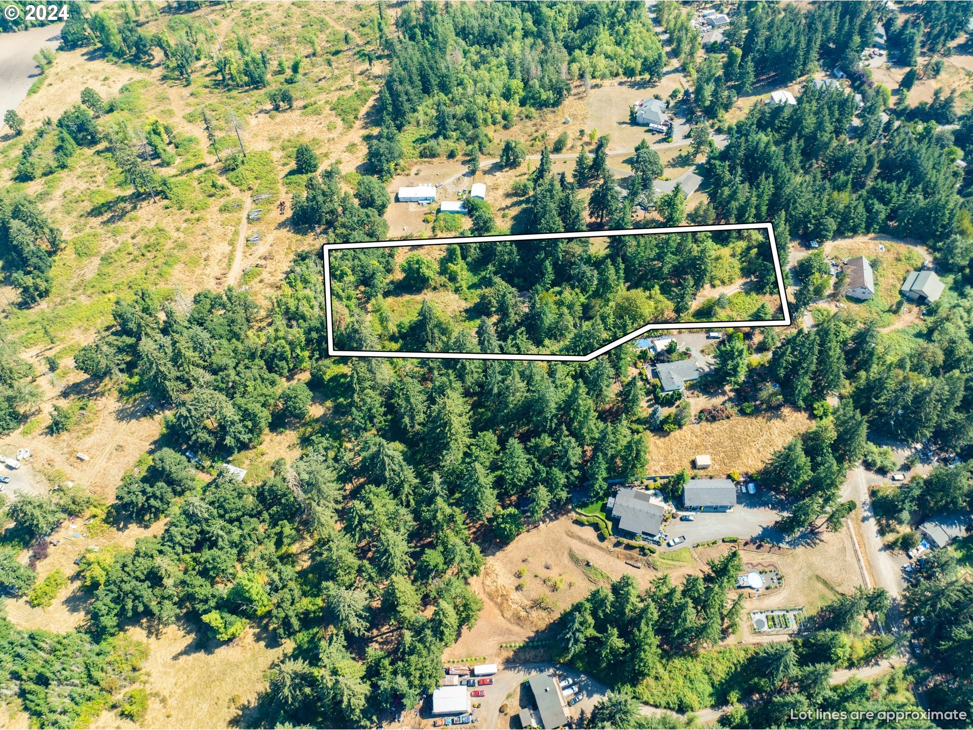 10909 South Ridgetop Drive Molalla, OR 97038 - Photo 25 of 28 an aerial view of multiple house