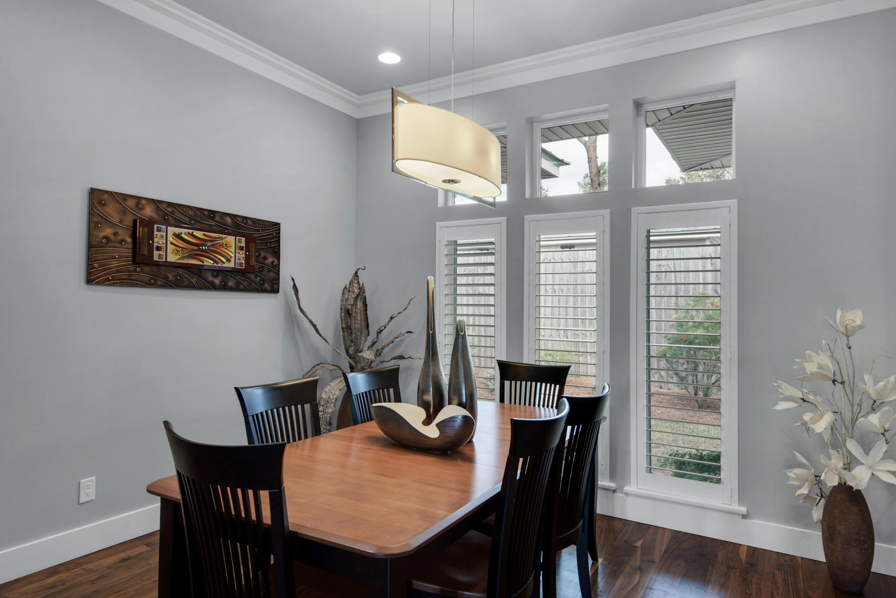 32 Joan Circle Santa Rosa Beach, FL 32459 - Photo 29 of 71 a view of a dining room with furniture window and wooden floor