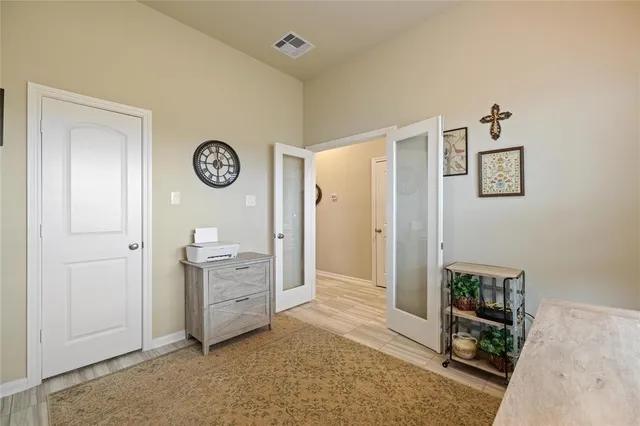 a view of a storage & utility room