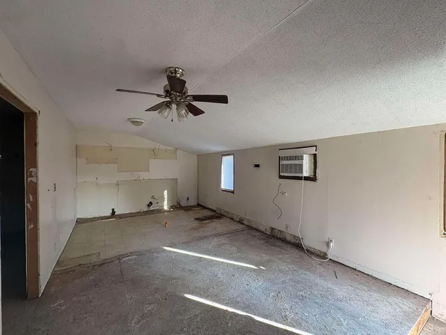 a view of a livingroom with a staircase