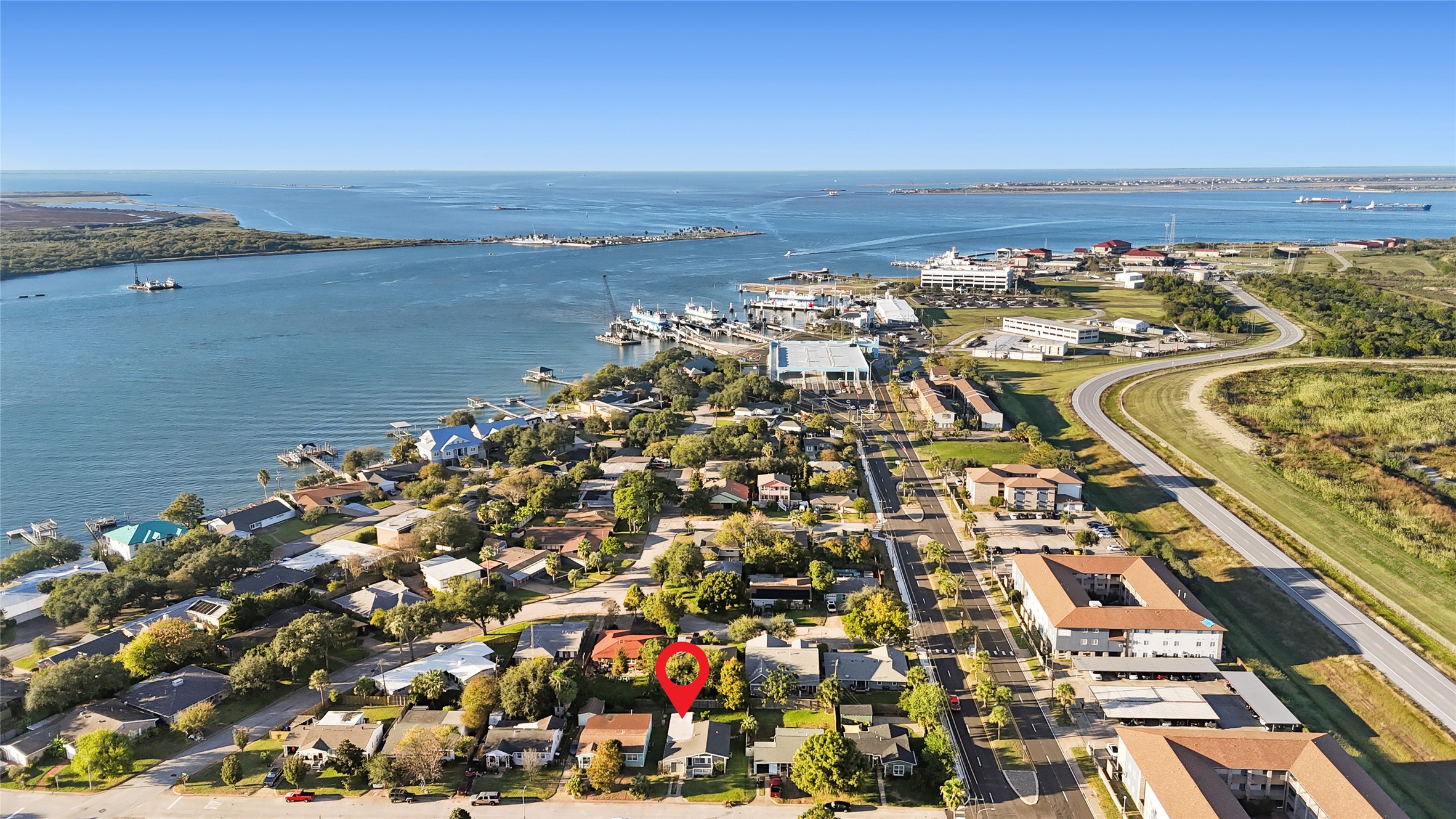 106 Trout Avenue Galveston, TX 77550 - Photo 2 of 21 an aerial view of a city