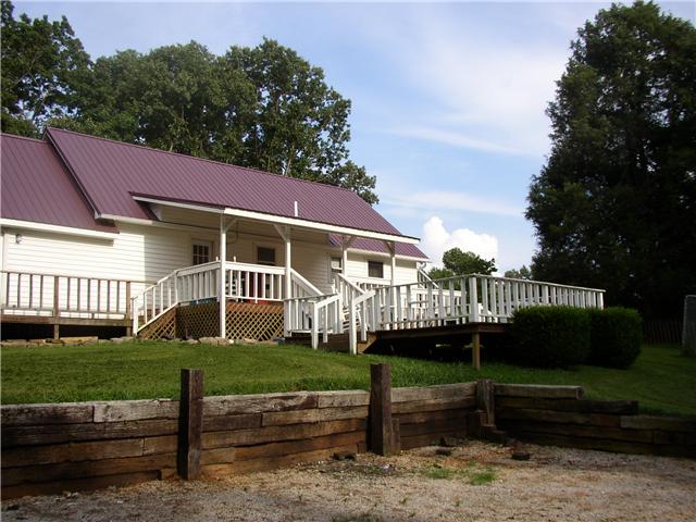 1302 Kasserman Switch Road Belvidere, TN 37306 - Photo 12 of 13 Back View of Home showing deck