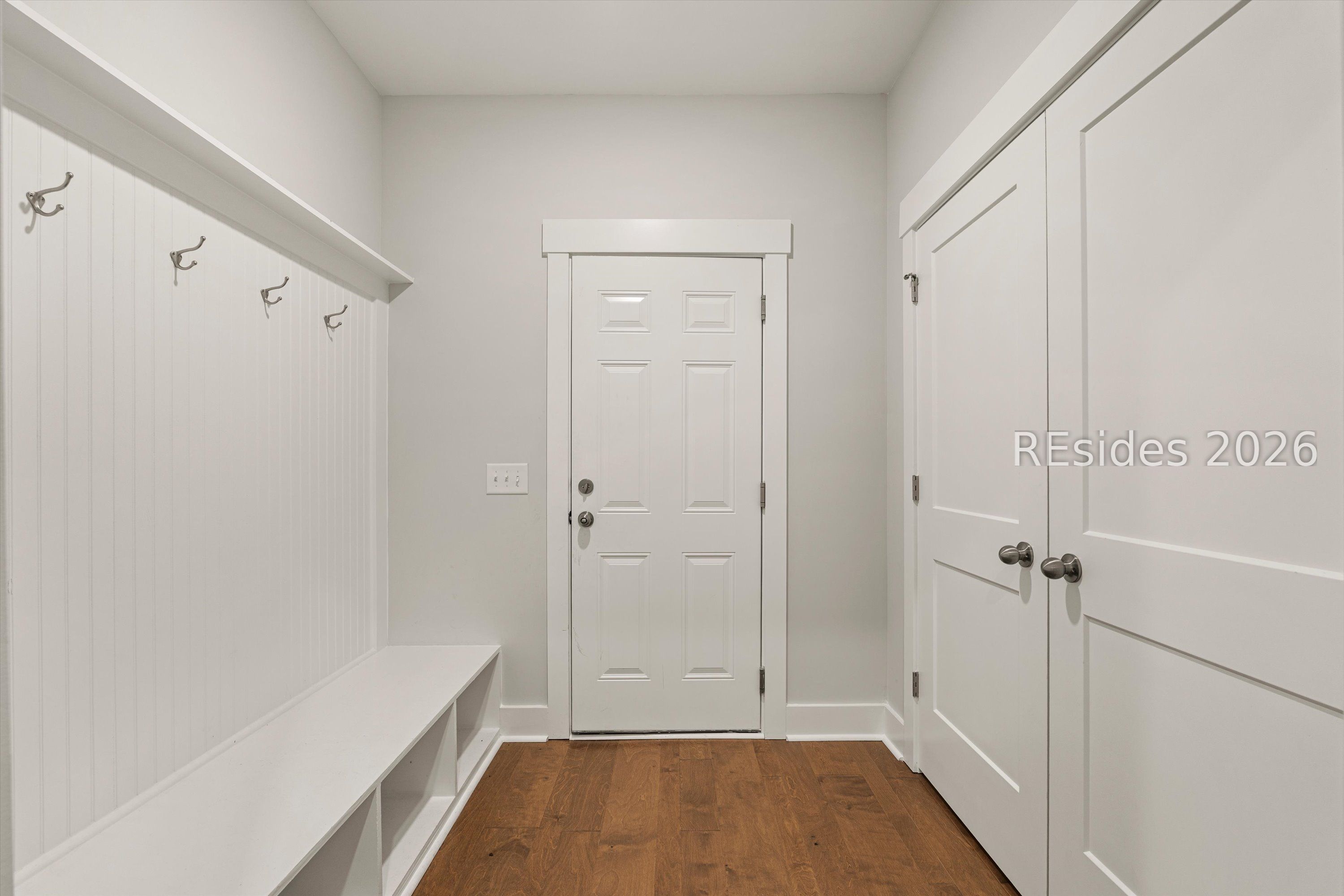 318 Forest Trace Bluffton, SC 29910 - Photo 41 of 59 Hook and Storage Space at Garage Entrance