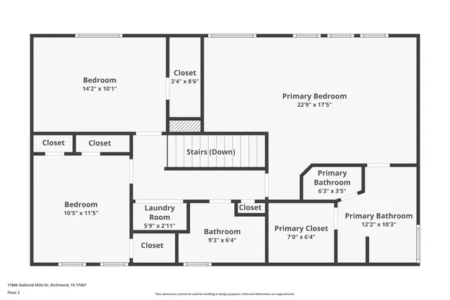 $1,935 | 17806 Oakland Mills Drive, Richmond, TX 77407