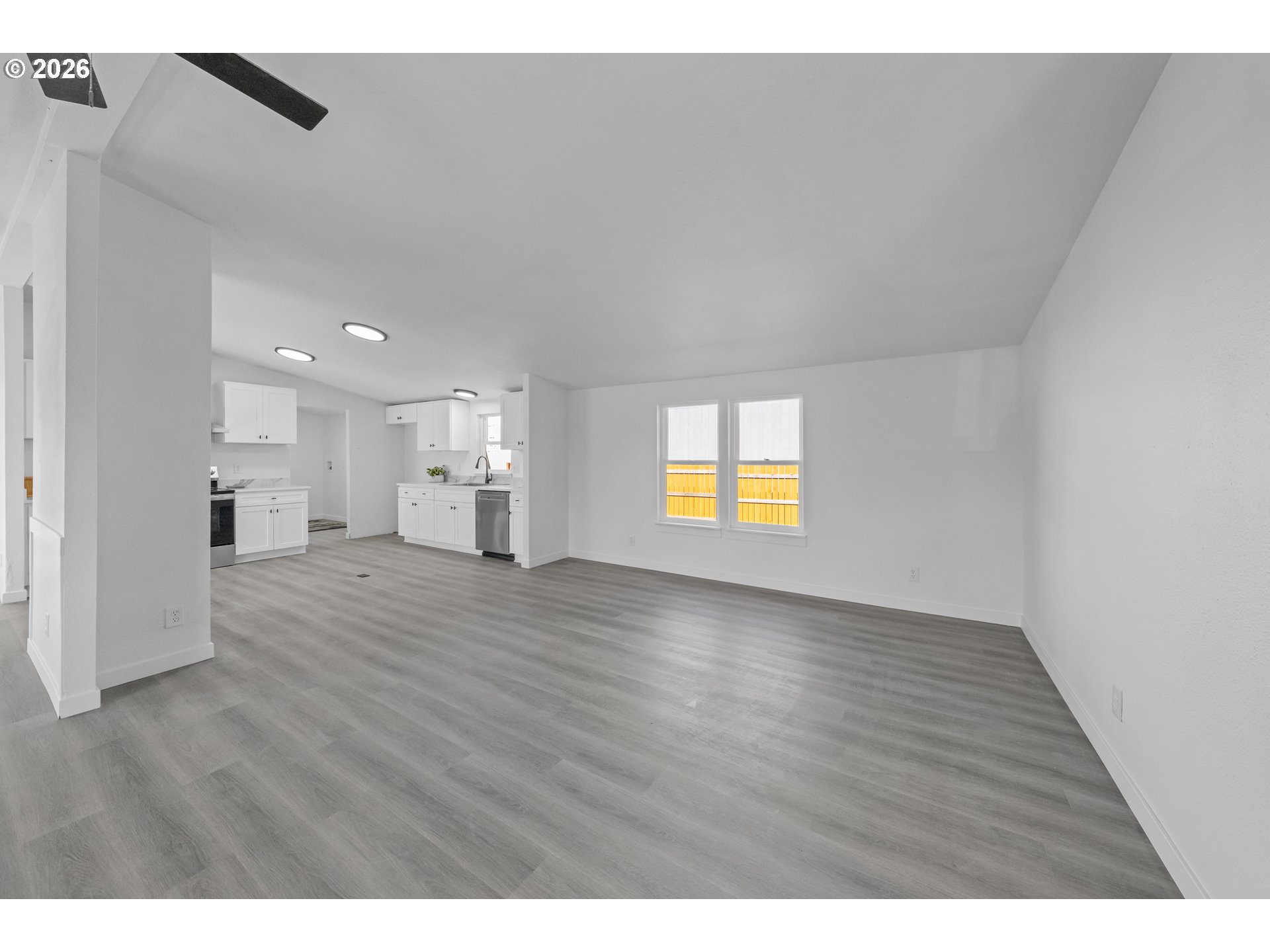 70 Darrell Avenue Winston, OR 97496 - Photo 9 of 39 a view of empty room with wooden floor
