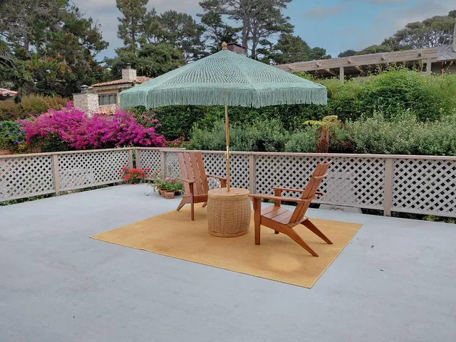 a view of a house with a patio