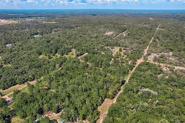 an aerial view of houses with yard and mountain view