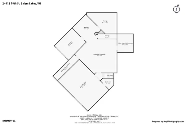 $1,250,000 | 24412 78th Street, Paddock Lake, WI 53168