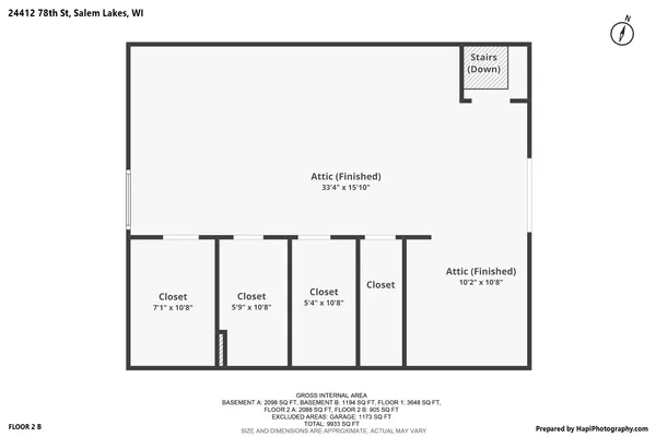 $1,250,000 | 24412 78th Street, Paddock Lake, WI 53168