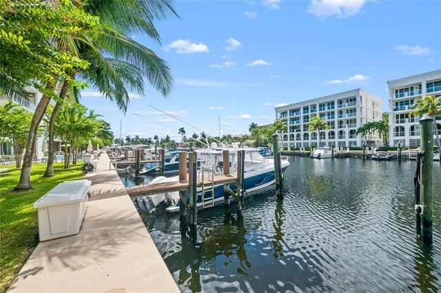 a city view with patio
