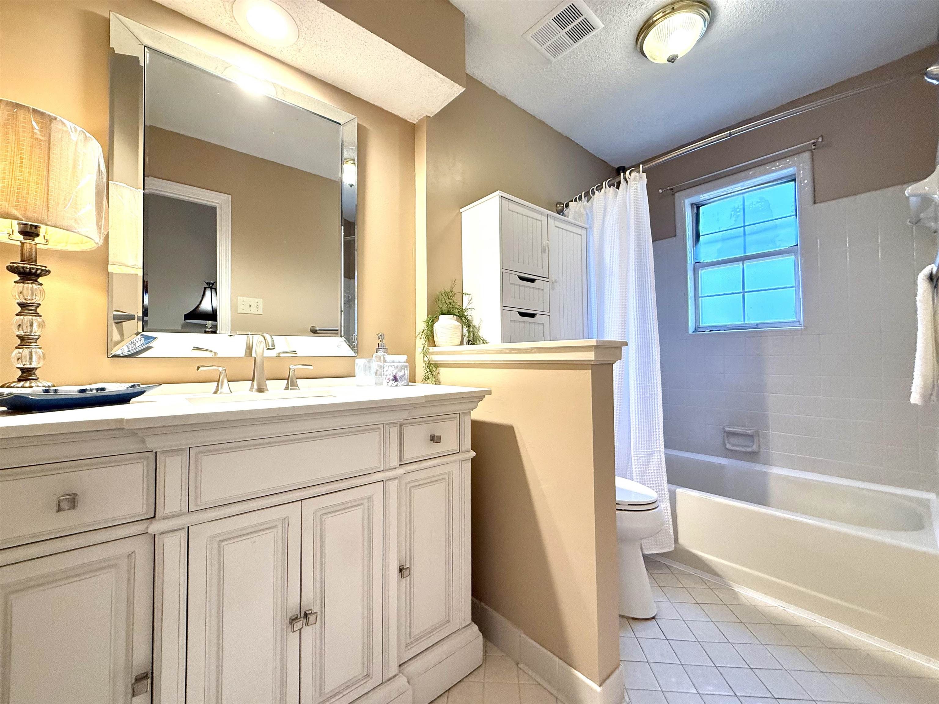 825 North Walnut Bend Road Memphis, TN 38018 - Photo 23 of 40 a bathroom with a sink a mirror and a bathtub