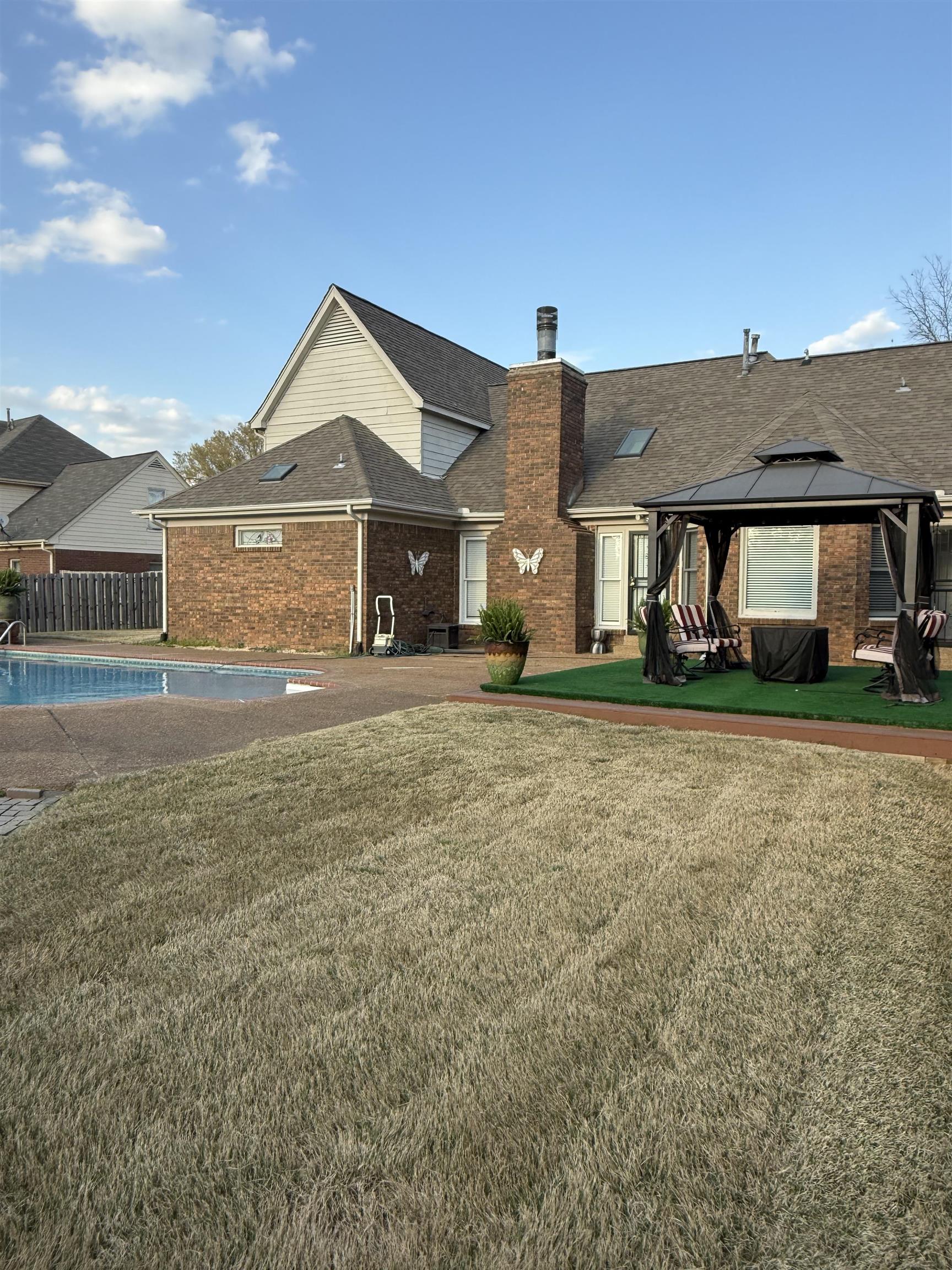 825 North Walnut Bend Road Memphis, TN 38018 - Photo 36 of 40 a front view of a house with a yard