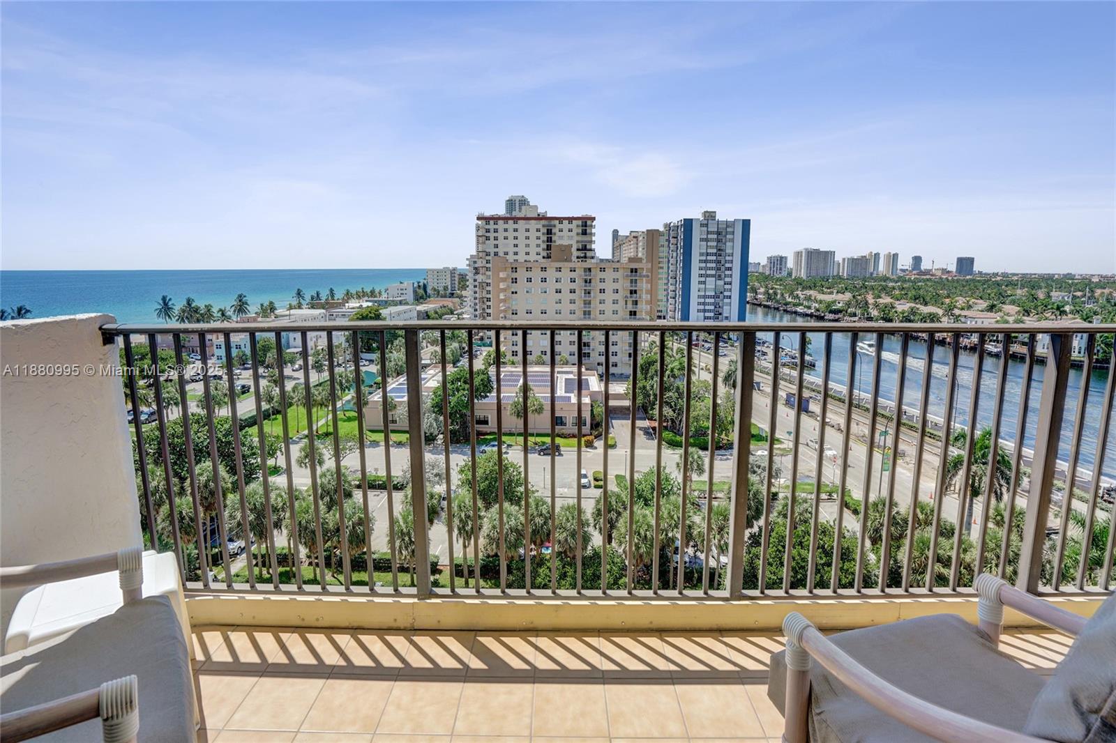 1201 South Ocean Drive, Unit 1010S Hollywood, FL 33019 - Photo 2 of 41 a view of a balcony with city view