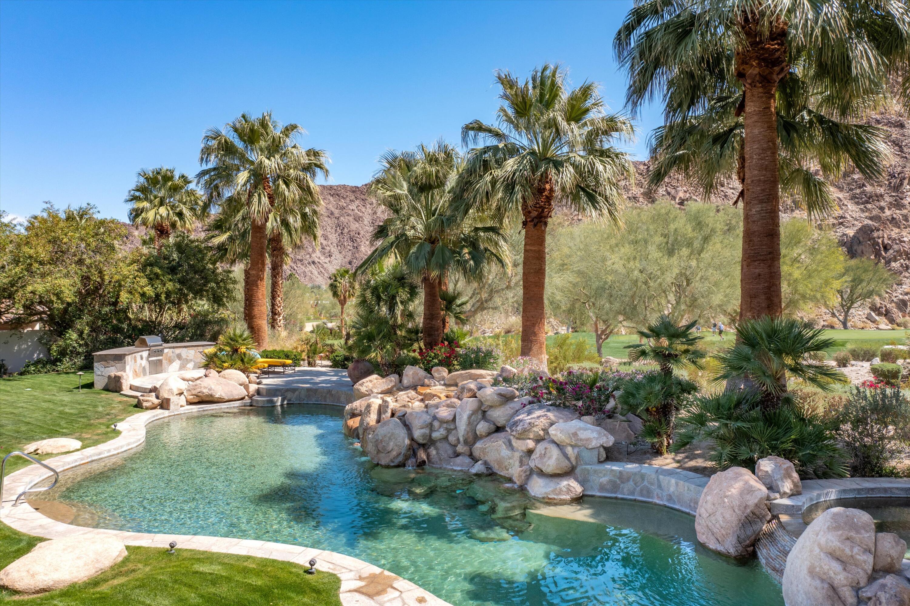 78411 Talking Rock Turn La Quinta, CA 92253 - Photo 20 of 70 a view of backyard with outdoor seating