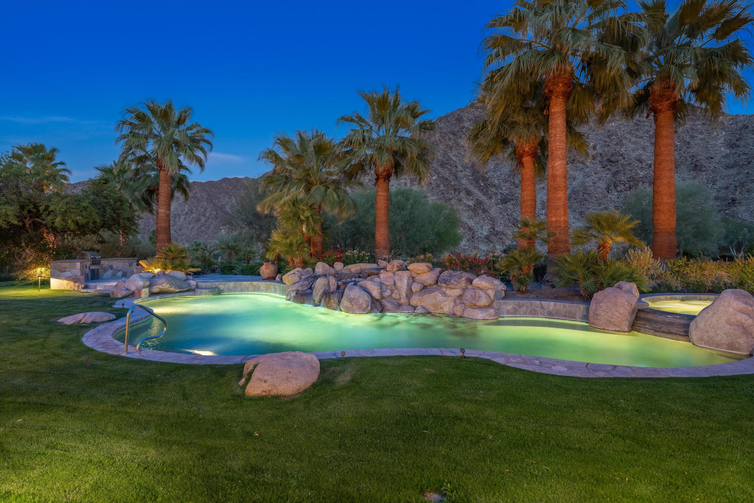 78411 Talking Rock Turn La Quinta, CA 92253 - Photo 65 of 70 a view of a golf course with a garden