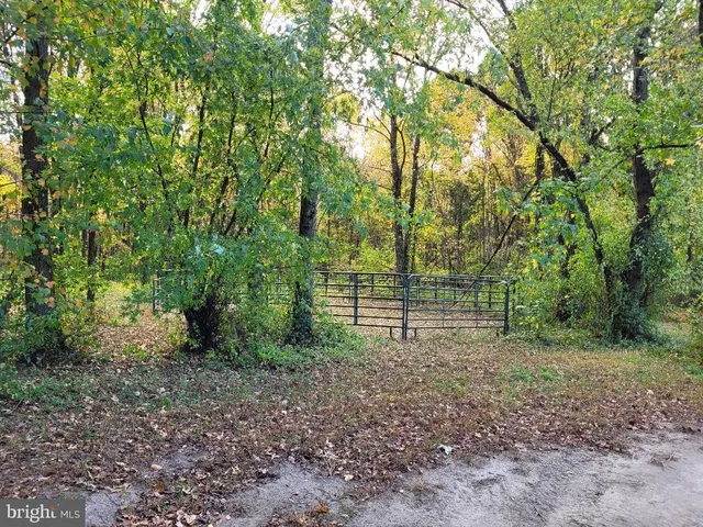 a view of park with wooden fence