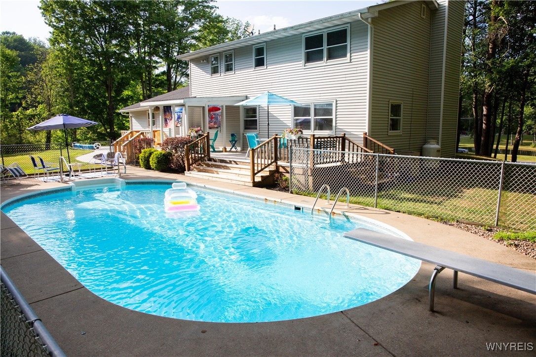 13431 Ward Road Holland, NY 14080 - Photo 14 of 50 Heated Majestic pool oasis