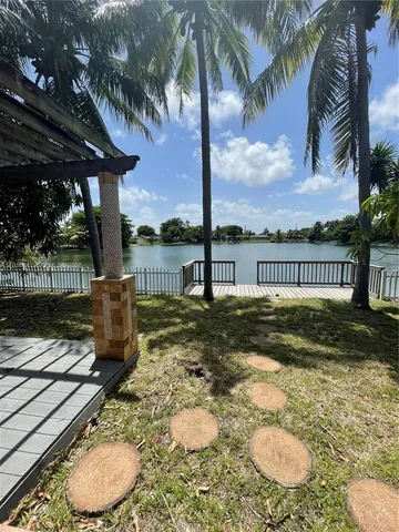 a view of a large window