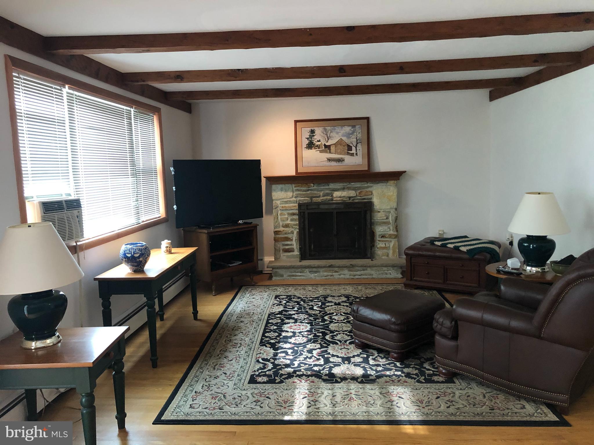 685 New Galena Road Chalfont, PA 18914 - Photo 14 of 62 Family Room w/Wood Burning Stone Fireplace