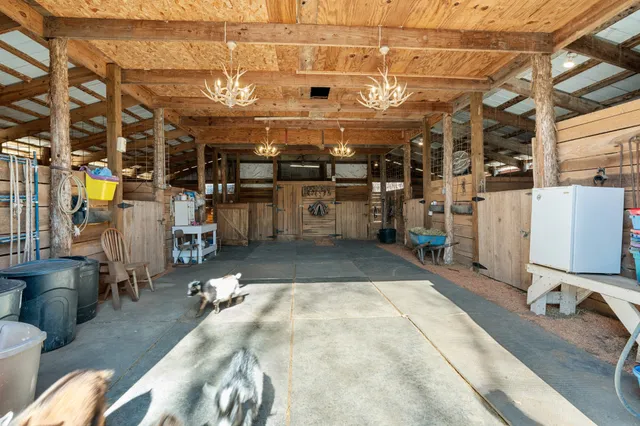 a view of a big yard