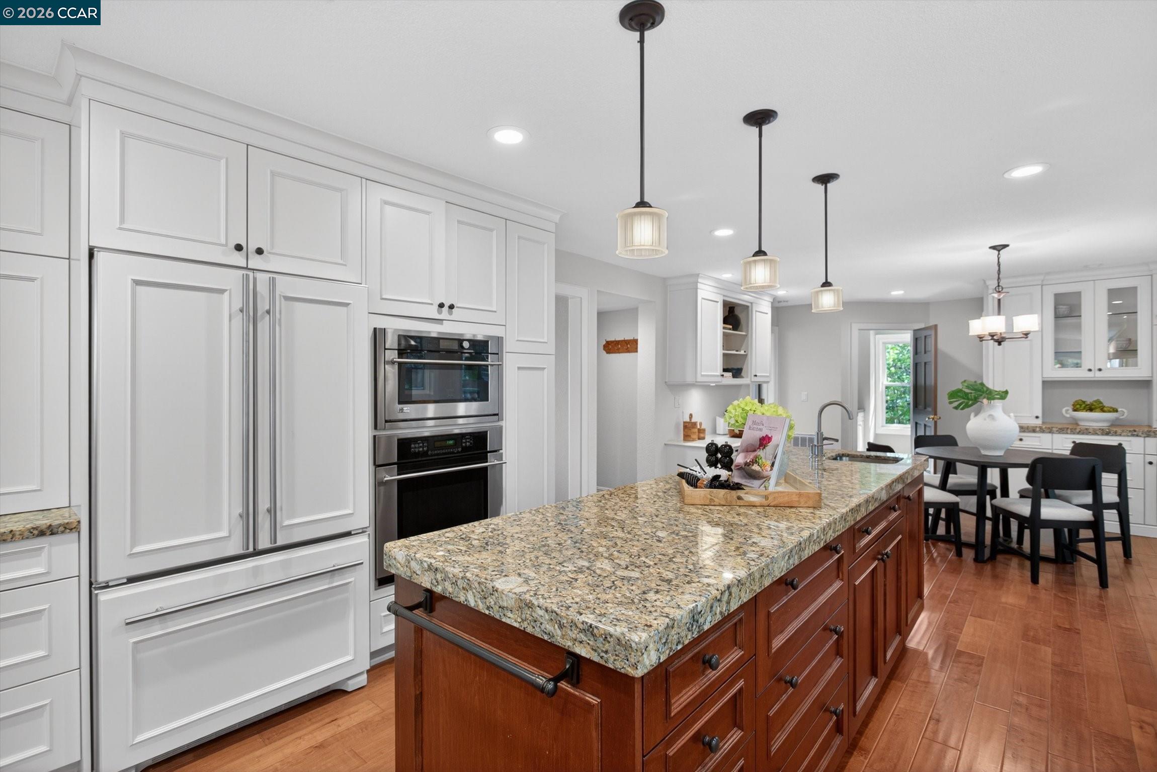 4105 Coralee Lane Lafayette, CA 94549 - Photo 15 of 43 a kitchen with stainless steel appliances granite countertop a stove and refrigerator