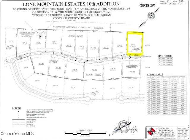$1,332,983 | L13-b8 North Eclipse Road, Rathdrum, ID 83858