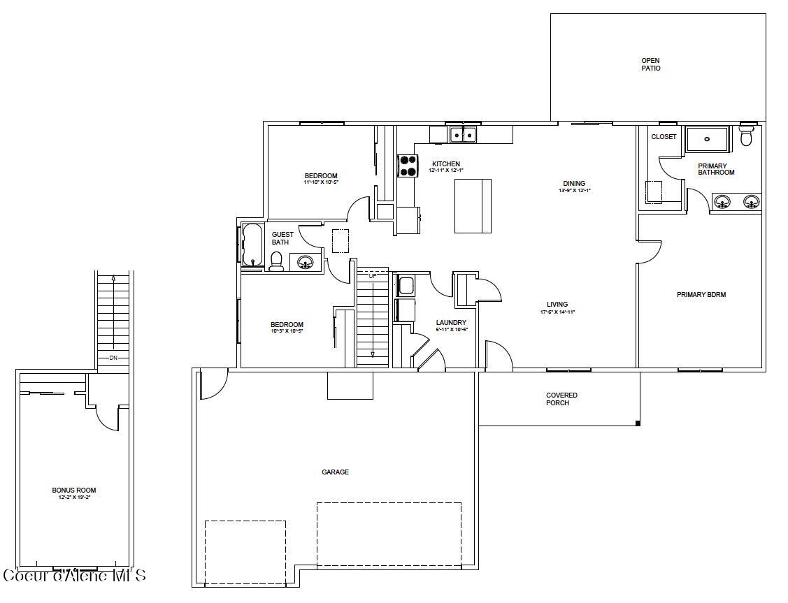 11992 North Lennon Lane Rathdrum, ID 83858 - Photo 4 of 23 11992 Lennon North Fork Bonus 3 Car Floo