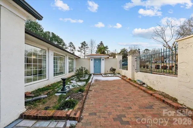 a house view with a sitting space