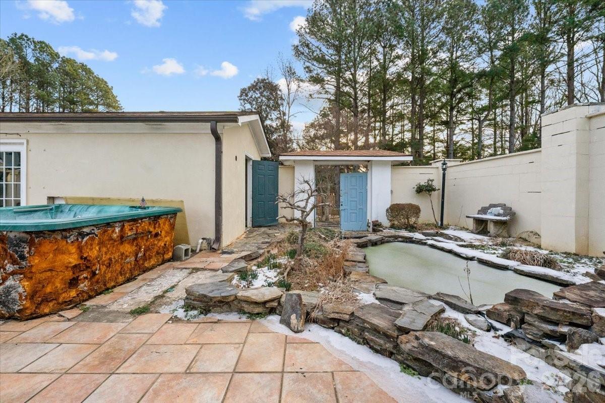 444 Craven Street Star, NC 27356 - Photo 9 of 48 a view of a house with backyard and sitting area