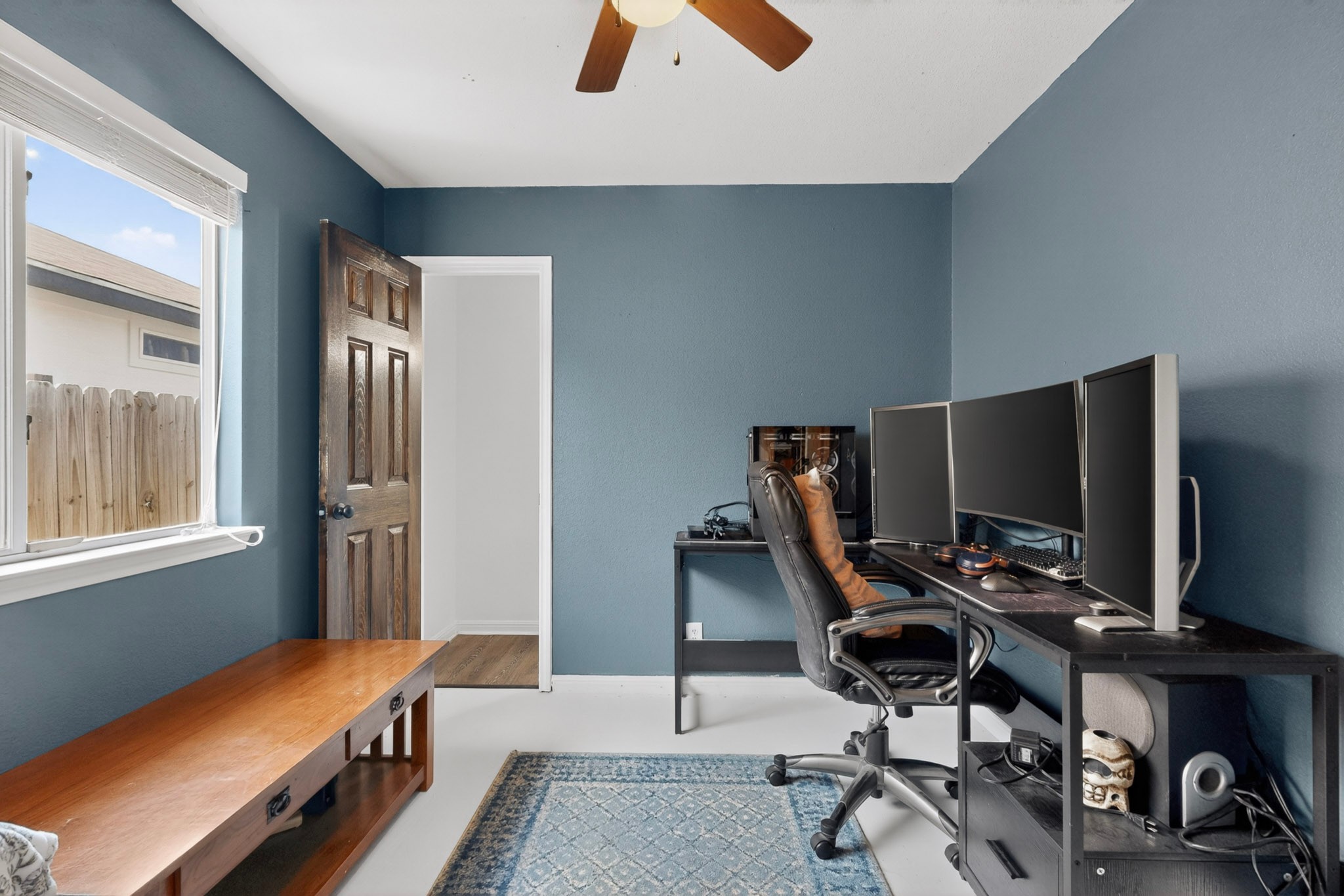 15104 Mimebark Way Austin, TX 78724 - Photo 29 of 38 Room featuring blue-painted walls and white trim