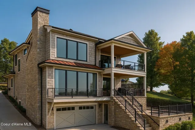 $1,850,000 | 1107 East Lakeshore Drive, Coeur D'Alene, ID 83814