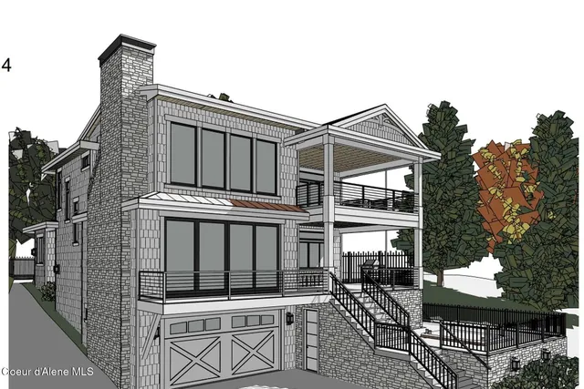 $1,850,000 | 1107 East Lakeshore Drive, Coeur D'Alene, ID 83814