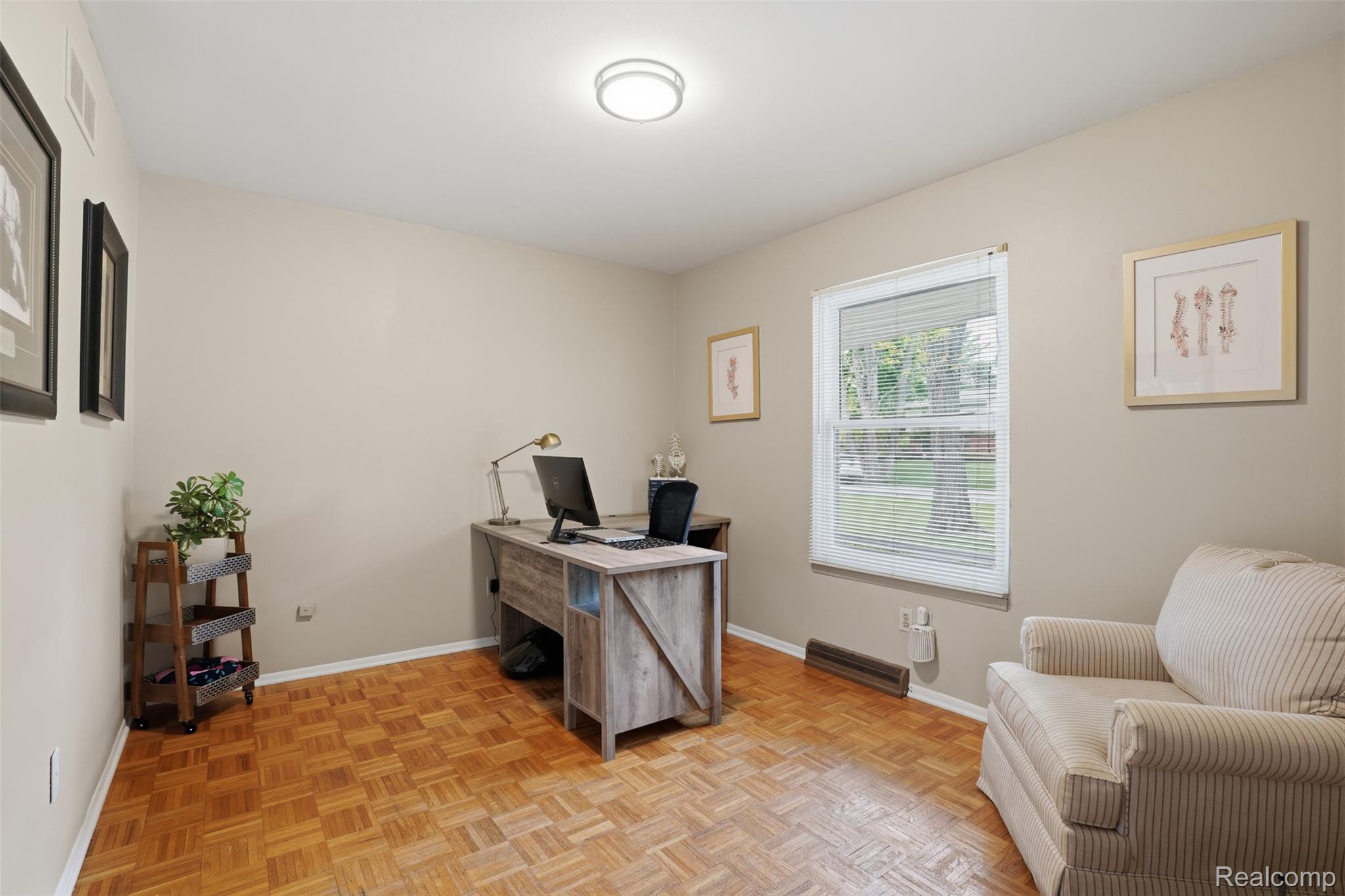 47129 Dunsany Road Northville, MI 48167 - Photo 17 of 49 Office space featuring parquet flooring