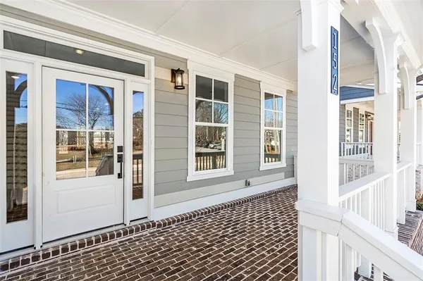 a view of a house with a window