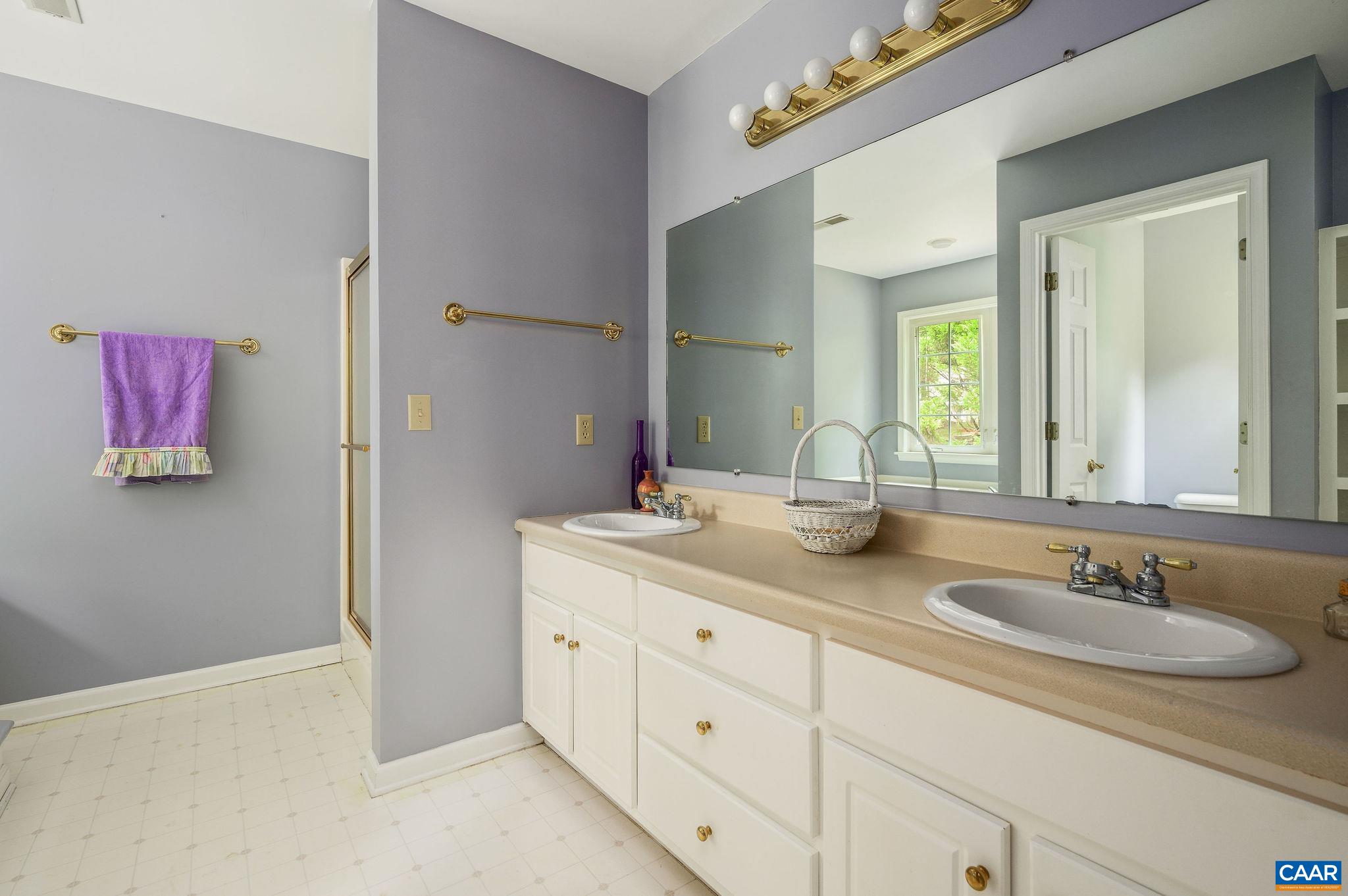 1330 Mosby Rch Charlottesville, VA 22901 - Photo 16 of 25 a bathroom with a sink and a mirror