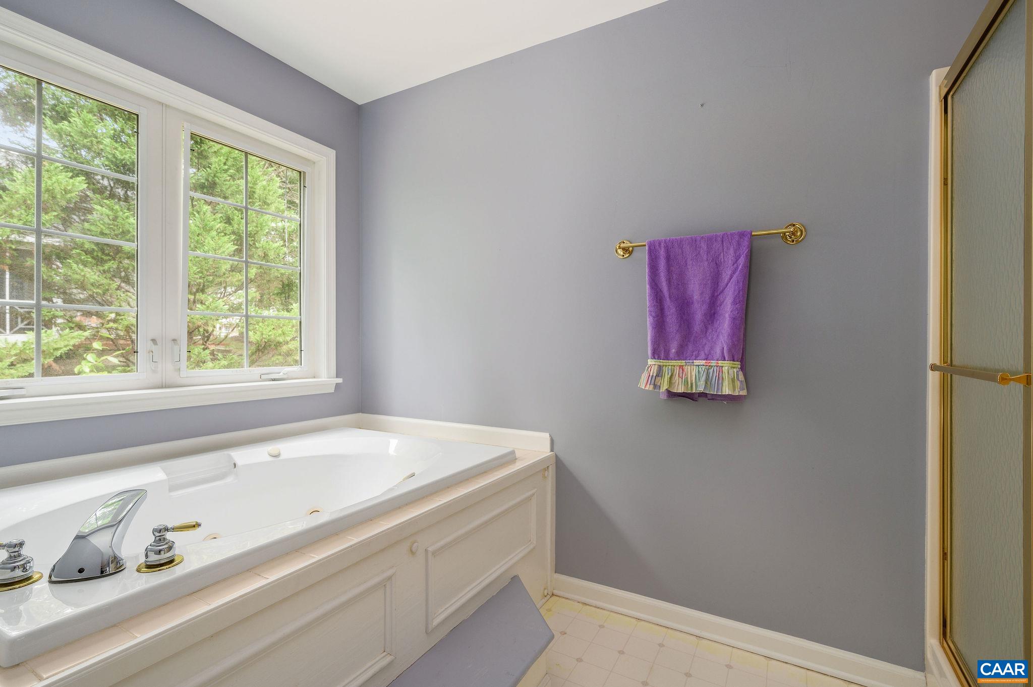 1330 Mosby Rch Charlottesville, VA 22901 - Photo 17 of 25 a bathroom with a bathtub and a window