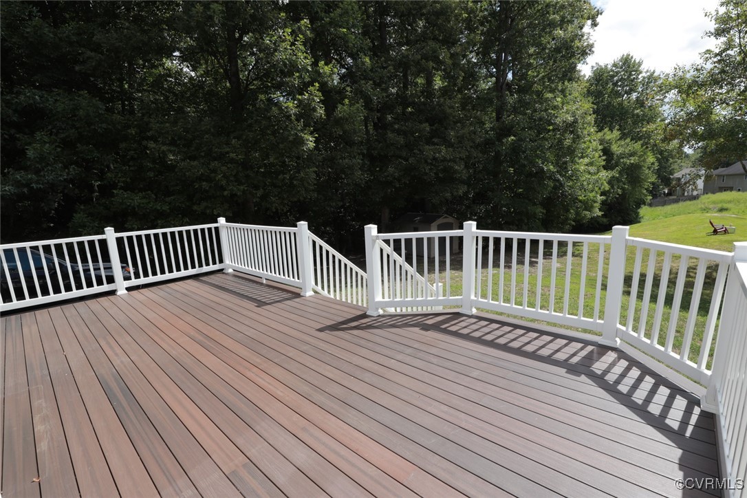 11400 Bailey Mountain Trail Midlothian, VA 23112 - Photo 39 of 41 a view of a wooden deck