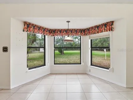 a view of an entryway with a window