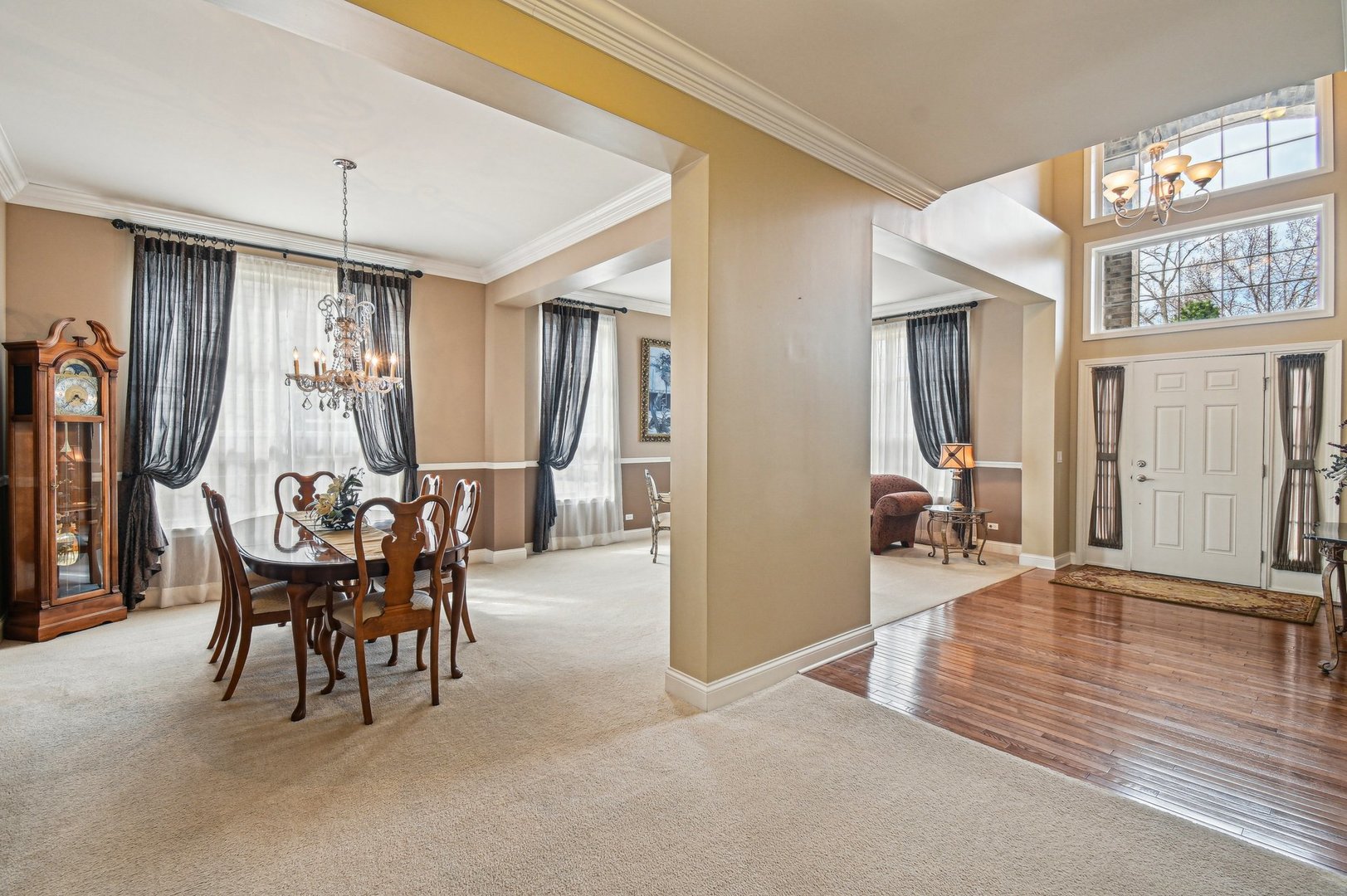 1037 Moray Drive Inverness, IL 60010 - Photo 11 of 50 a view of a a dining room with furniture window and wooden floor