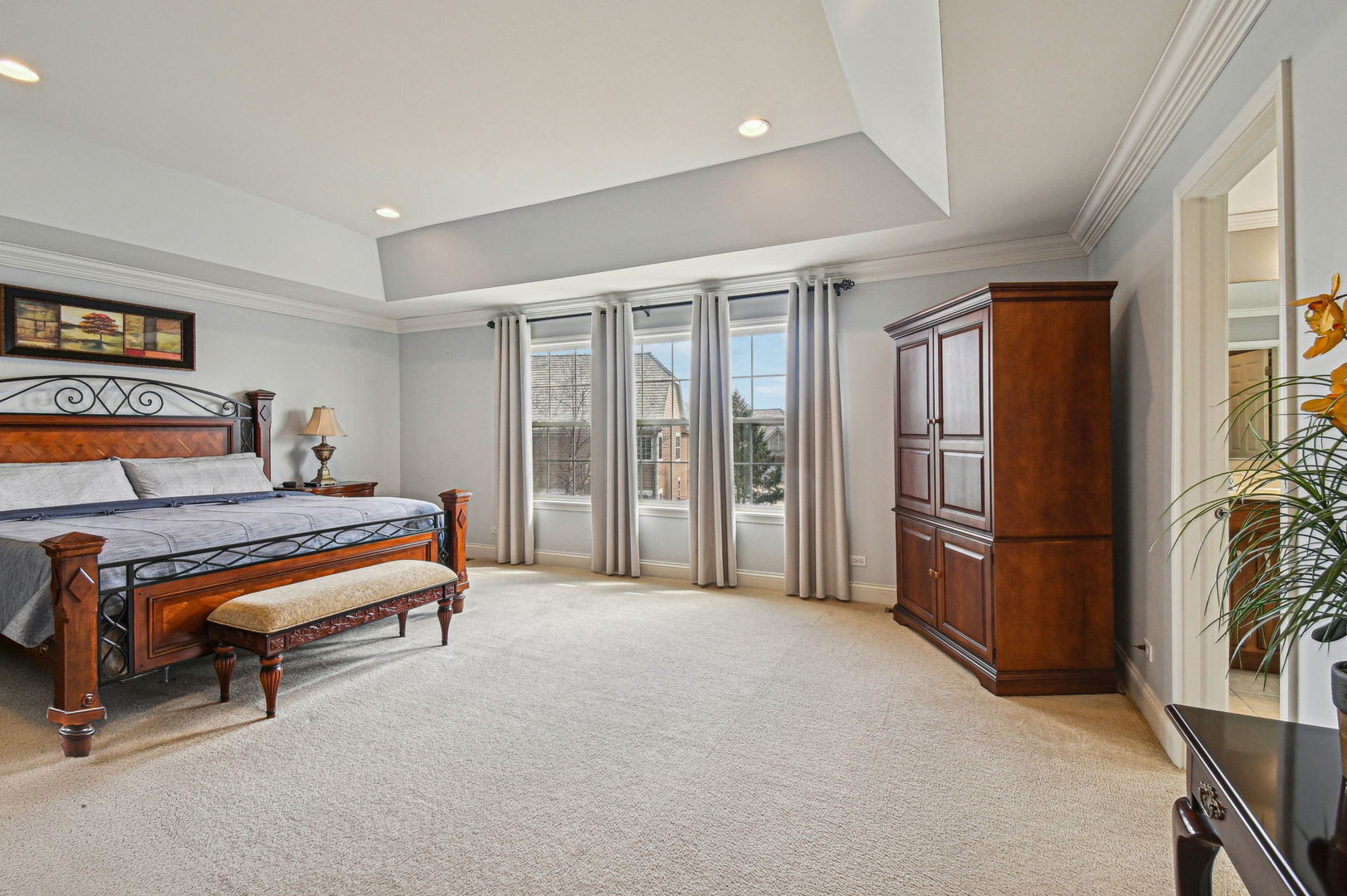 1037 Moray Drive Inverness, IL 60010 - Photo 25 of 50 a bedroom with furniture and a window