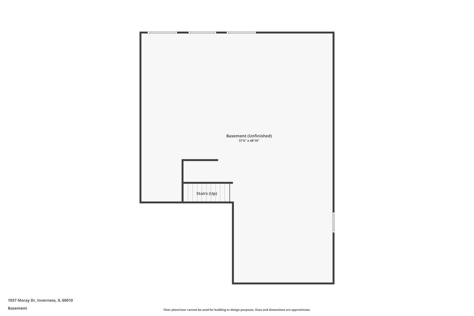 1037 Moray Drive Inverness, IL 60010 - Photo 48 of 50 a picture of a room with a floor plan