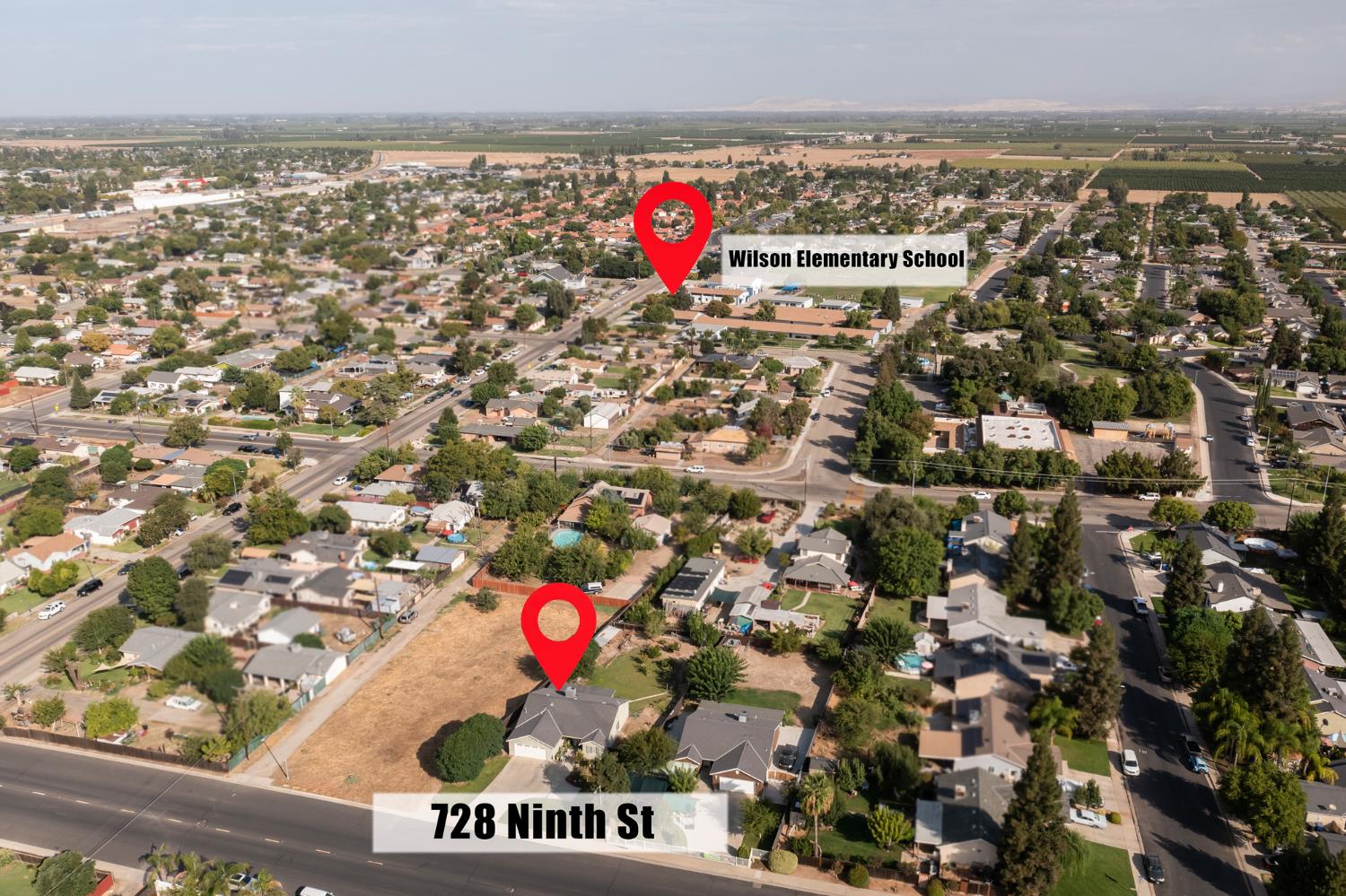 728 9th Street Sanger, CA 93657 - Photo 22 of 24 view of city and mountain