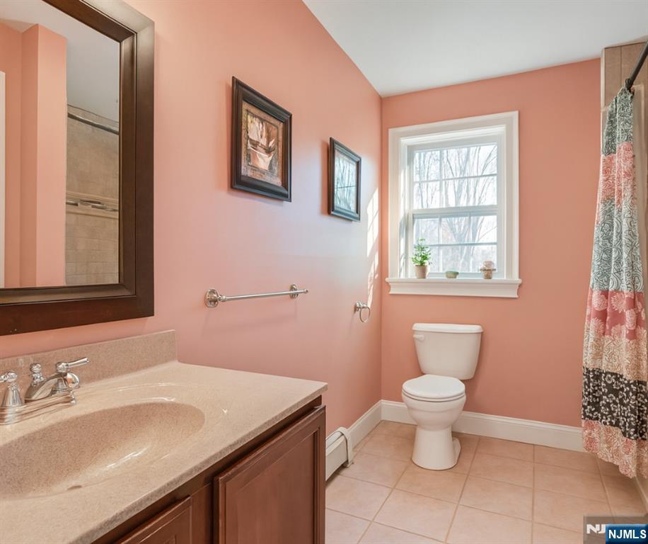 457 Elm Street Stirling, NJ 07980 - Photo 15 of 25 a bathroom with a sink and a toilet