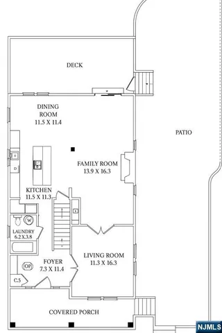 a kitchen with a dining table chairs stainless steel appliances and cabinets