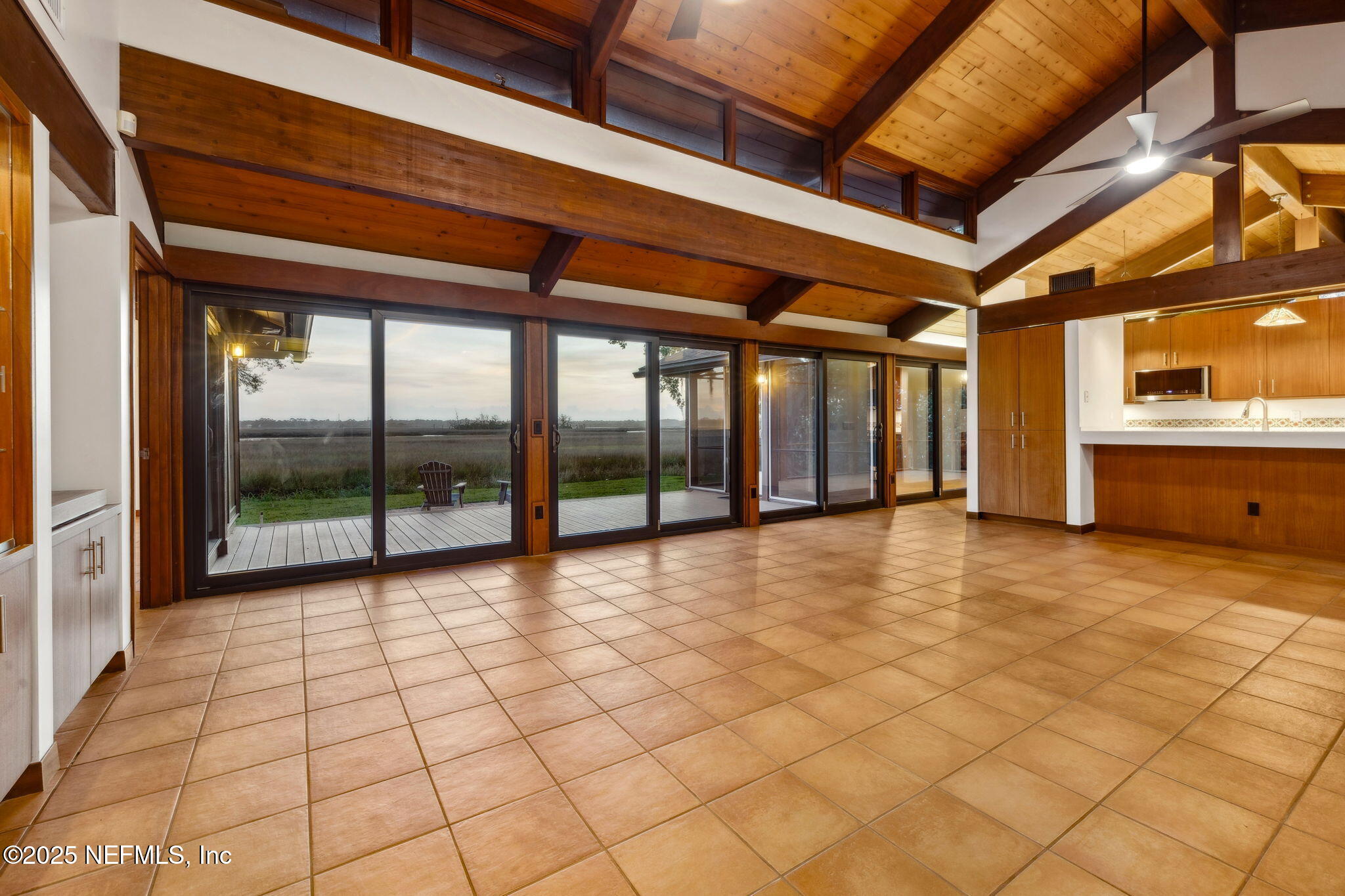 83 Tallwood Road Jacksonville Beach, FL 32250 - Photo 46 of 66 Living Room at Sunset