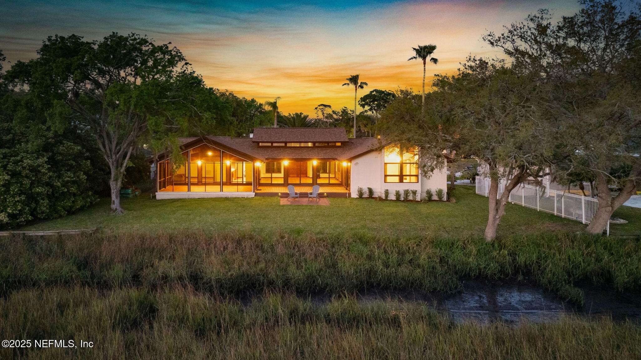 83 Tallwood Road Jacksonville Beach, FL 32250 - Photo 59 of 66 Aerial of Home from ICW