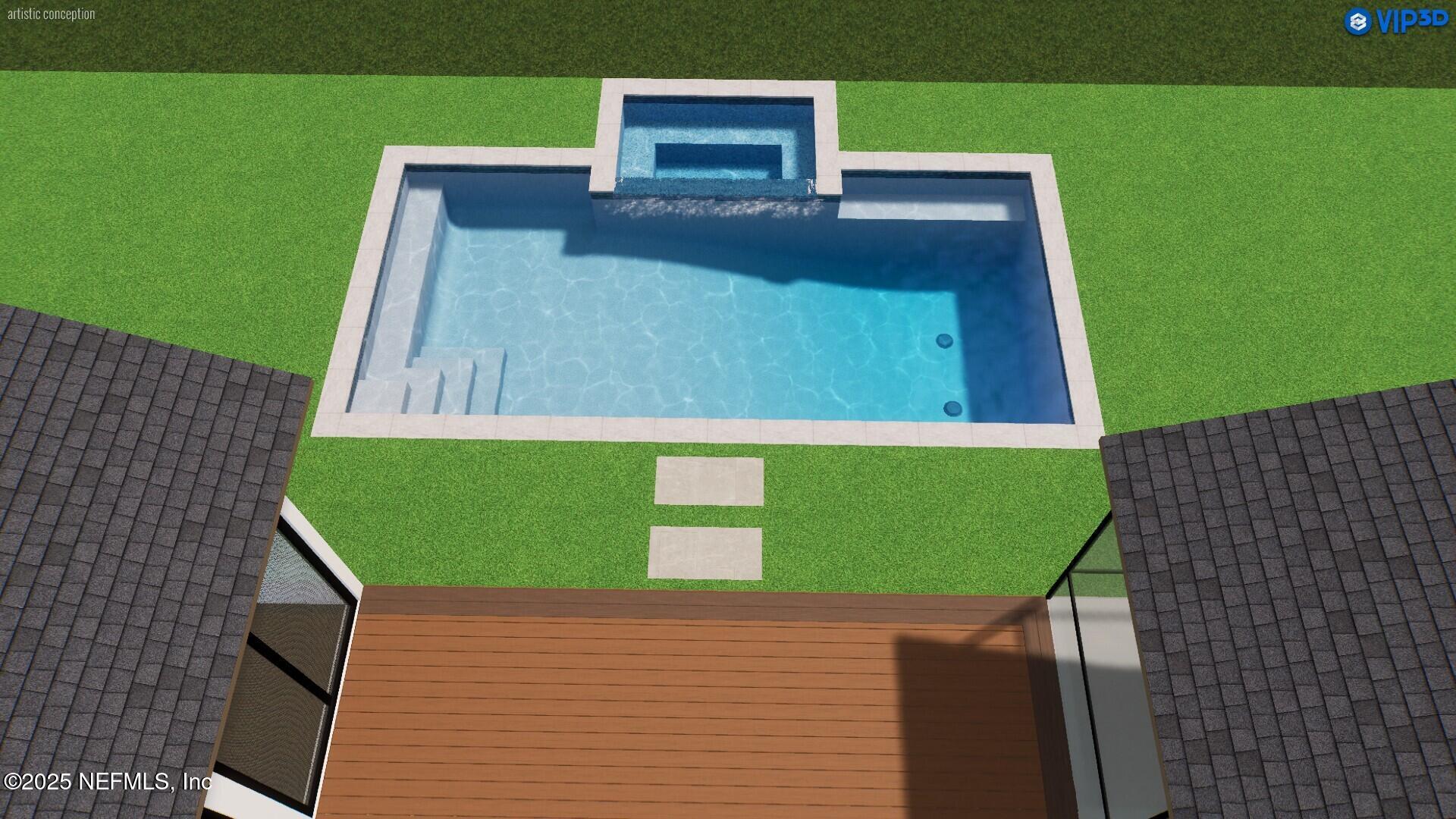 83 Tallwood Road Jacksonville Beach, FL 32250 - Photo 63 of 66 a view of a back yard