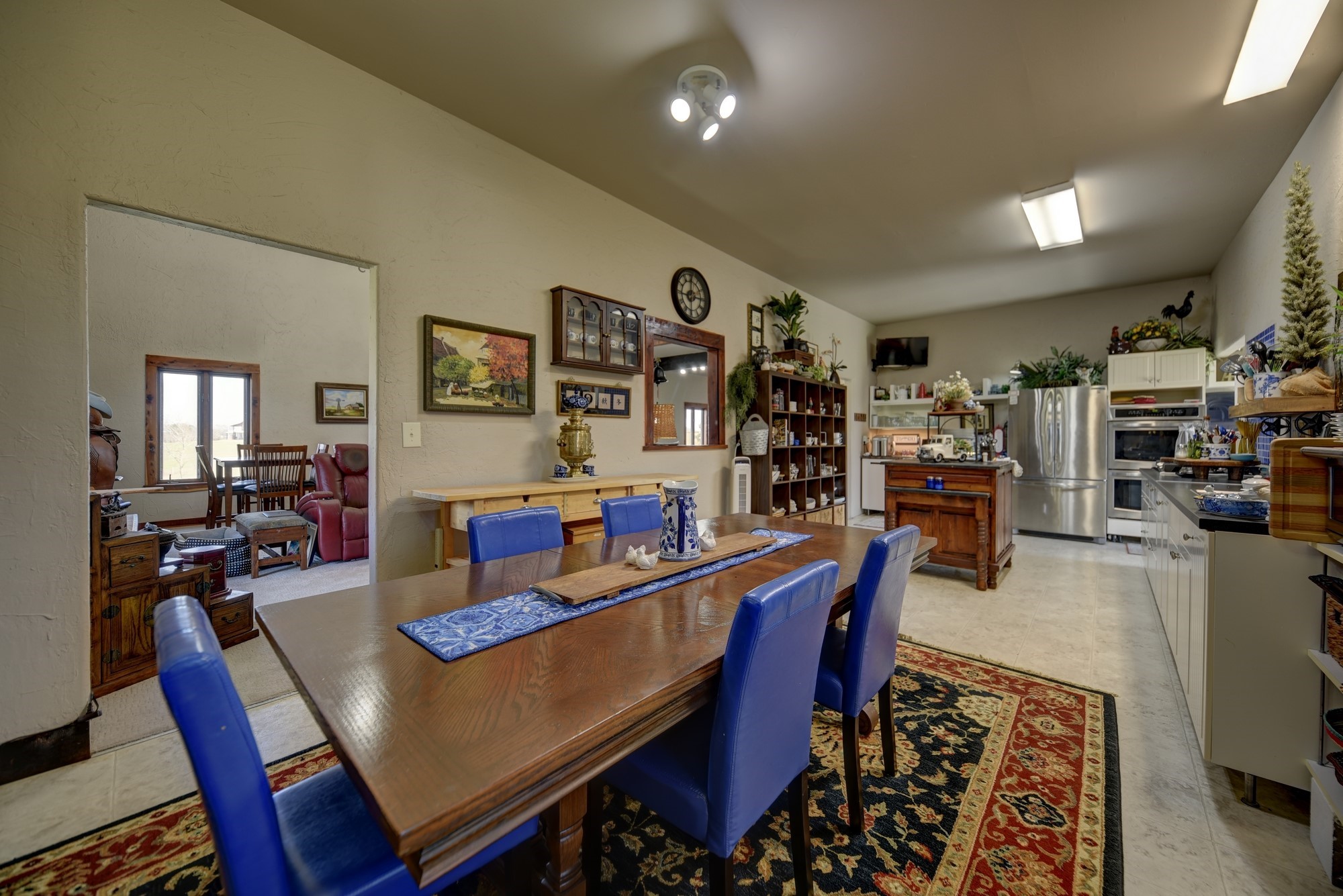 2645 Kallus Road La Grange, TX 78945 - Photo 13 of 25 a view of a dining room with furniture