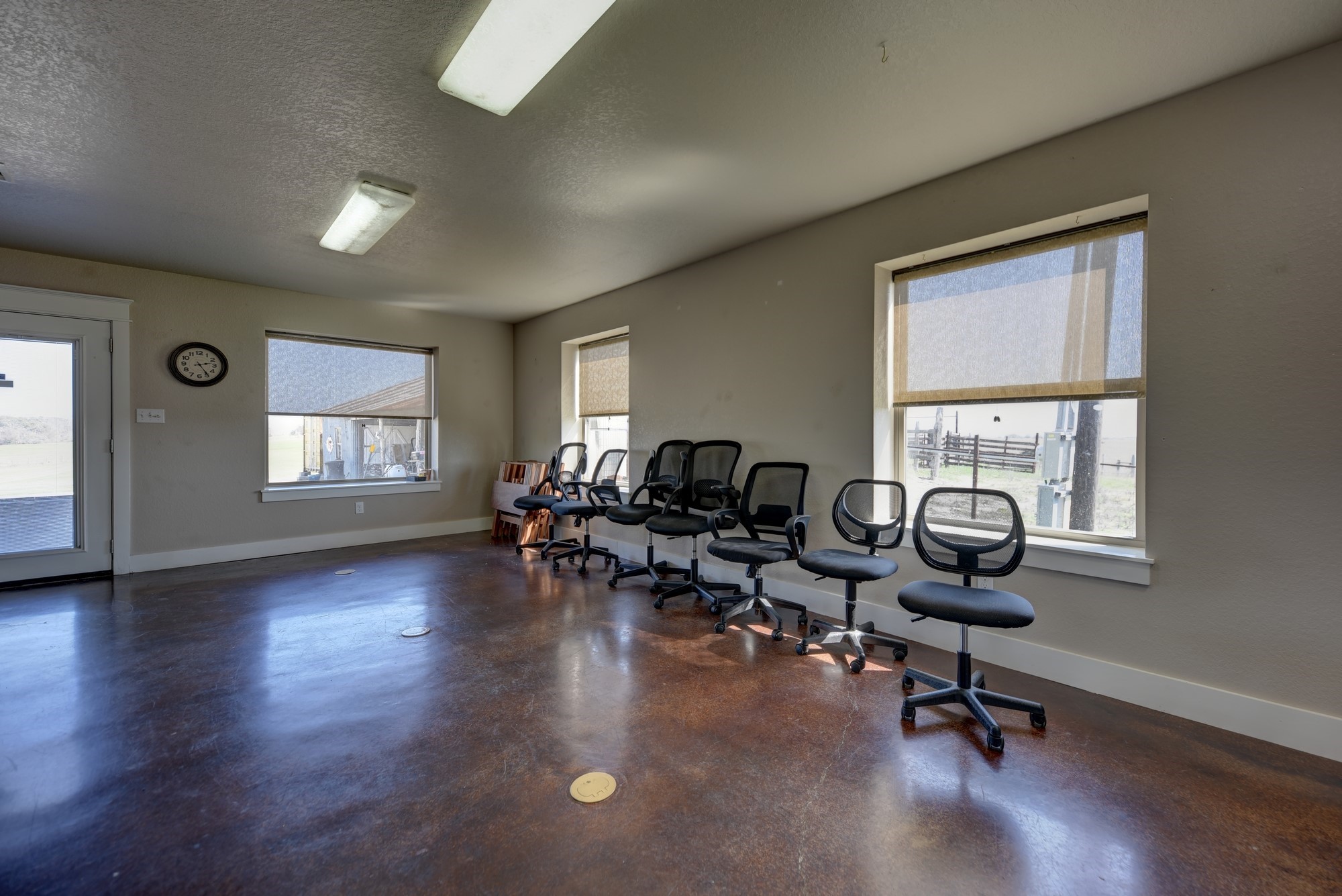 2645 Kallus Road La Grange, TX 78945 - Photo 22 of 25 a view of a livingroom with workspace and a window